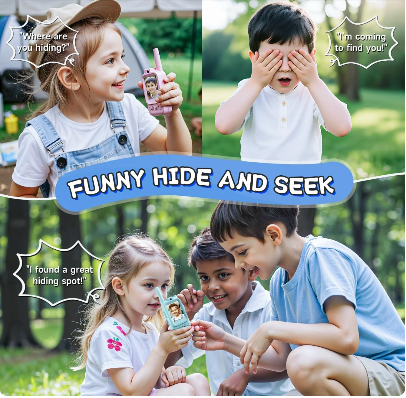 KiddoTalk™ Video Walkie-Talkie — Canada Edition