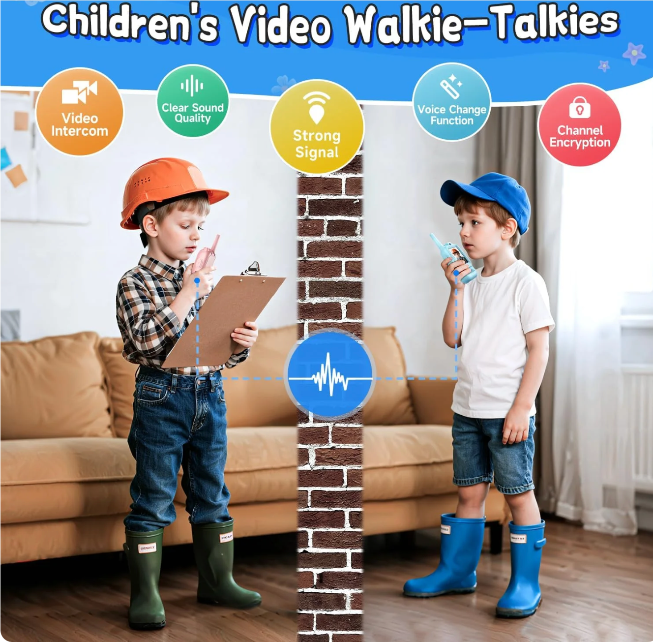 KiddoTalk™ Video Walkie-Talkie — Canada Edition